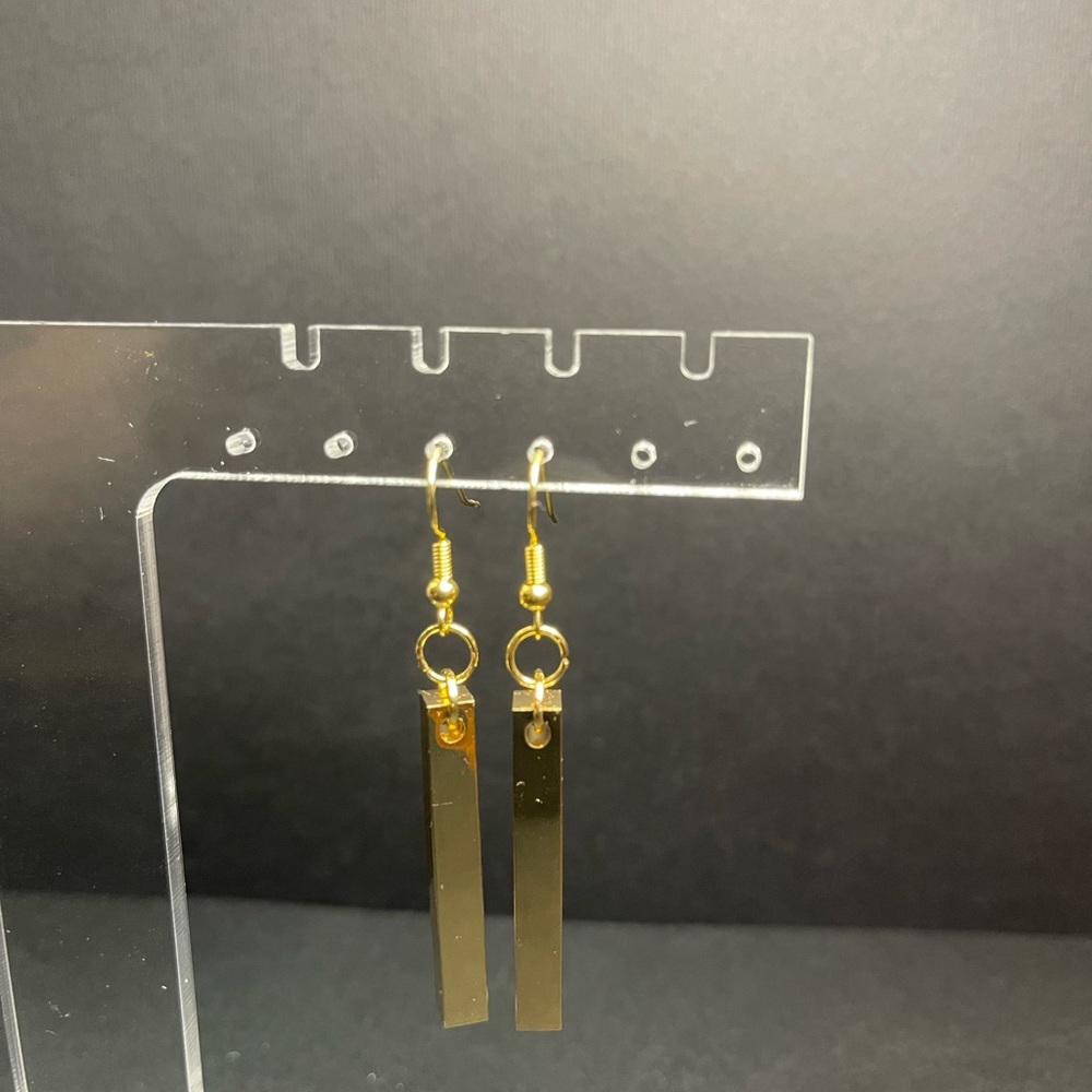 Elegant Gold Dangle Earrings